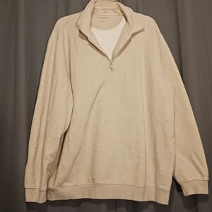 Croft & Barrow‎ Quarter Zip Pullover Sweater Casual Comfy XL